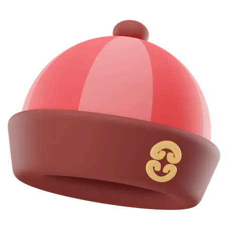 Chinese Hat  3D Icon