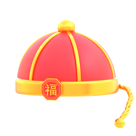 Chinese Hat  3D Icon