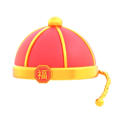 Chinese Hat  3D Icon