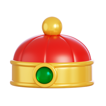 Chinese Hat  3D Icon