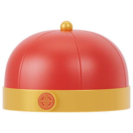 Chinese Hat  3D Icon