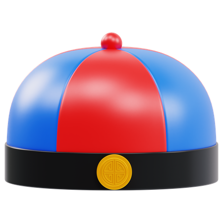 Chinese Hat  3D Icon