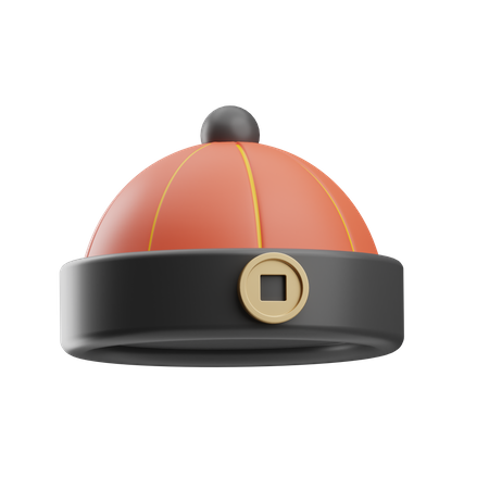 Chinese hat  3D Icon