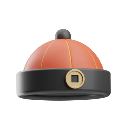 Chinese hat  3D Icon