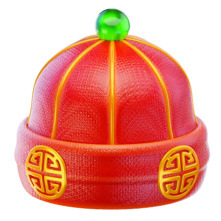 Chinese Hat  3D Icon