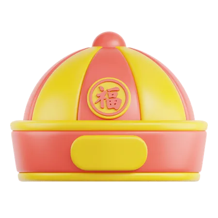 Chinese Hat  3D Icon