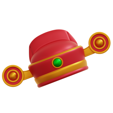 Chinese Hat  3D Icon