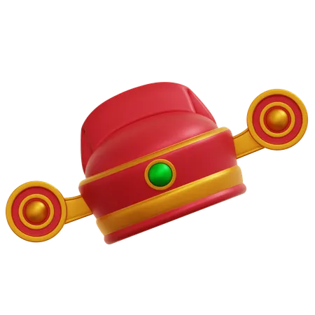 Chinese Hat  3D Icon