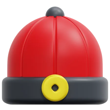 Chinese Hat  3D Icon