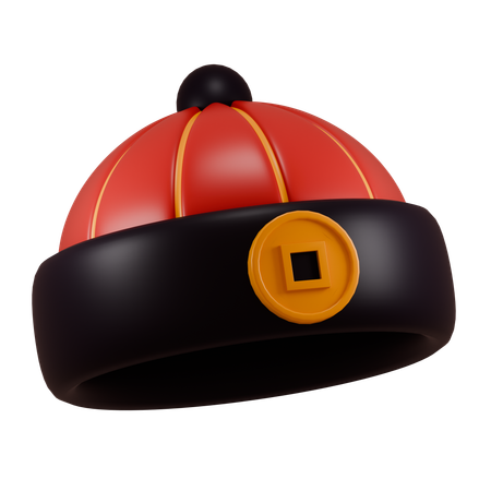 Chinese Hat  3D Icon