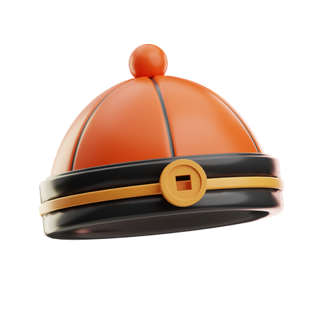 Chinese hat  3D Icon