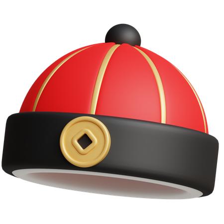 Chinese Hat  3D Icon