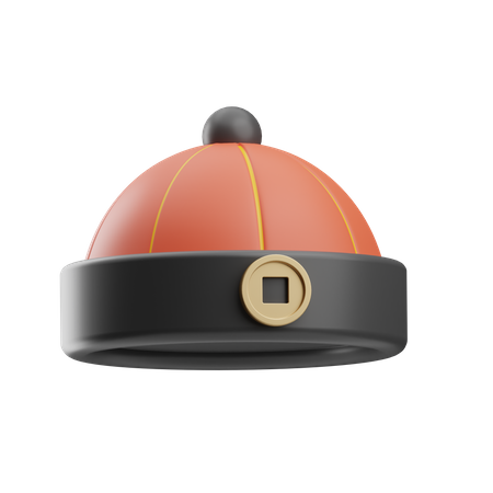 Chinese hat  3D Icon