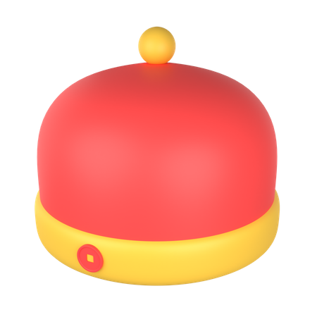 Chinese Hat 3D Illustration
