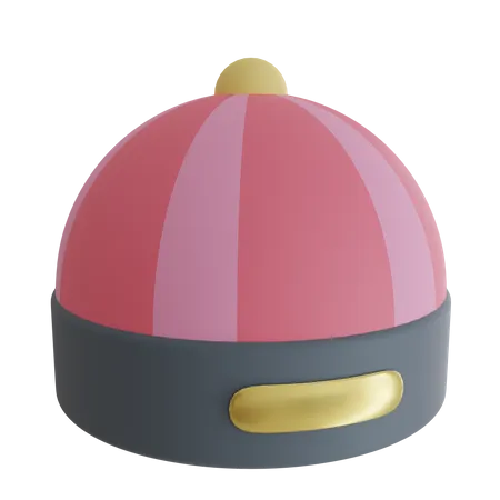 Chinese Hat Illustration 3D Icon