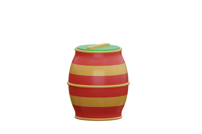 Chinese Jug  3D Icon
