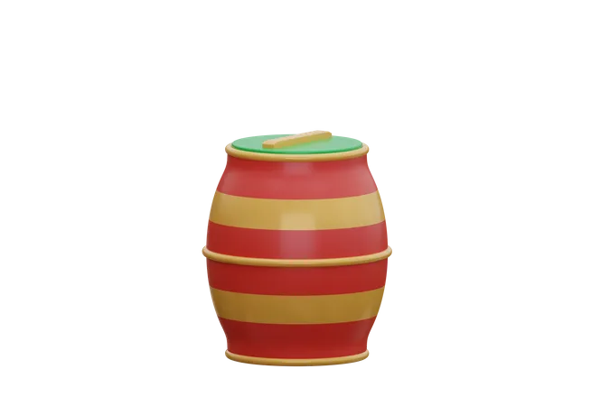 Chinese Jug  3D Icon