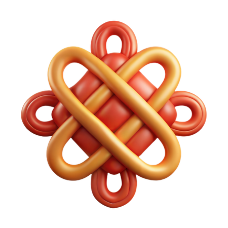 Chinese Knot  3D Icon