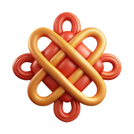 Chinese Knot  3D Icon