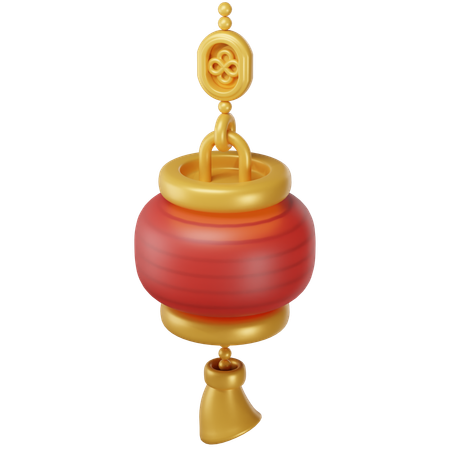 Chinese Lamp  3D Icon