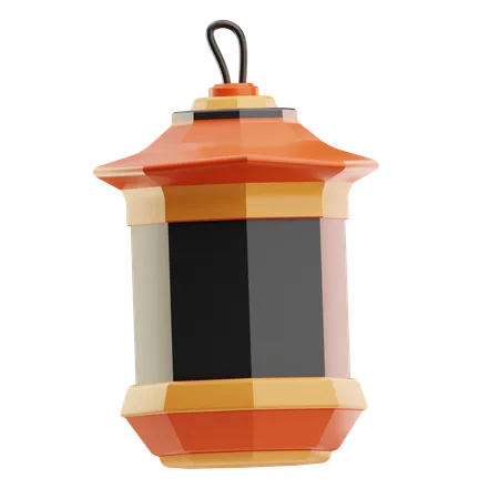 Chinese Lamp  3D Icon