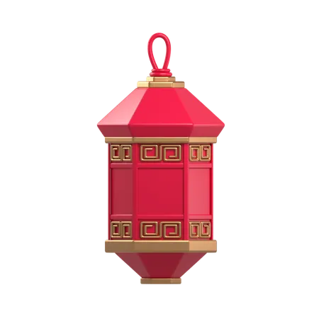 Chinese Lamp  3D Icon