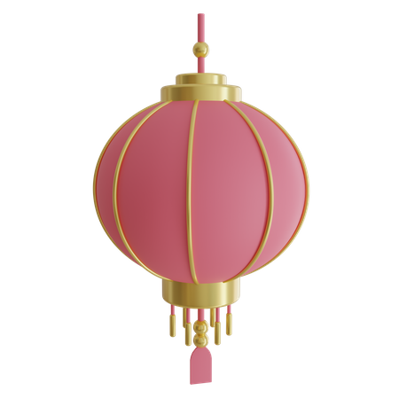 Chinese Lamp  3D Icon