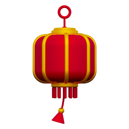 Chinese Lamp  3D Icon