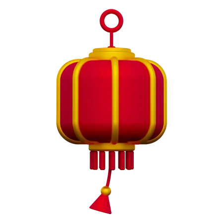 Chinese Lamp  3D Icon