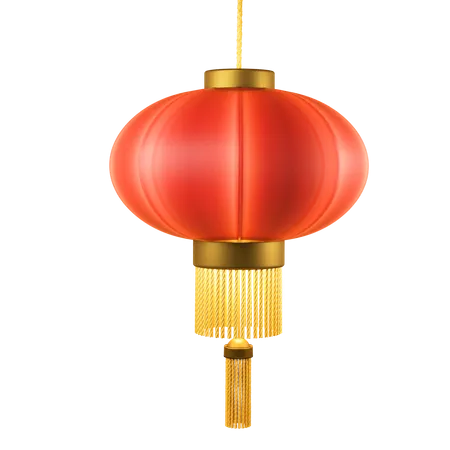 Chinese Lamp  3D Icon