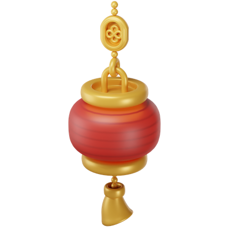 Chinese Lamp  3D Icon