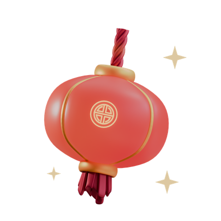 Chinese Lampion  3D Icon