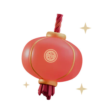 Chinese Lampion  3D Icon