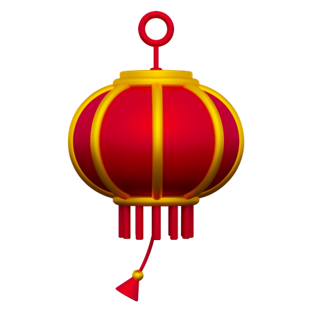 Chinese Lampion  3D Icon
