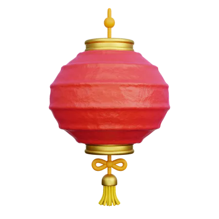 3 D Chinese Lantern 3D Icon