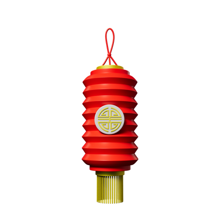 Chinese Lantern  3D Icon