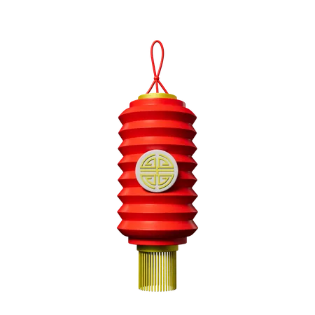 Chinese Lantern  3D Icon