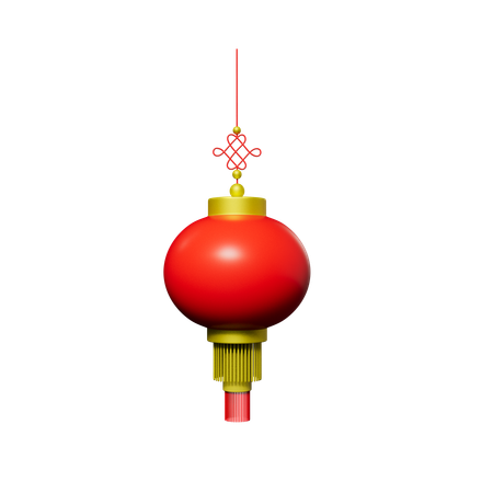 Chinese Lantern  3D Icon