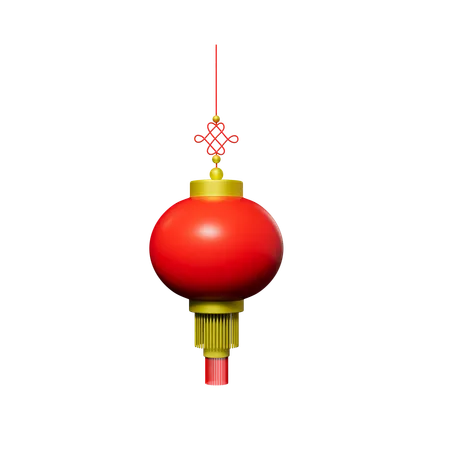 Chinese Lantern  3D Icon