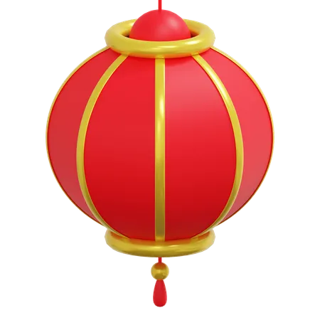 Chinese Traditional Lantern Chinese New Year 3 D Icon Illustration 3D Icon