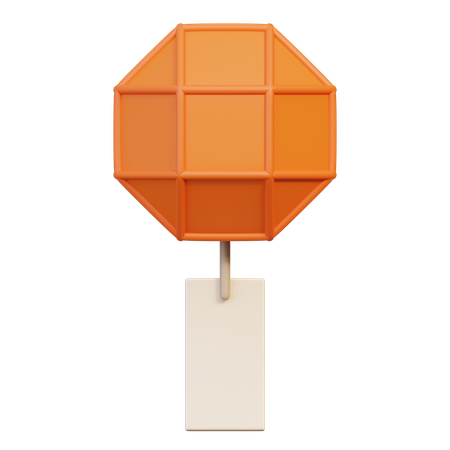 Chinese Lantern  3D Icon