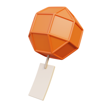 Chinese Lantern  3D Icon