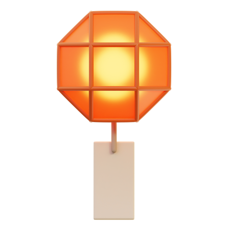 Chinese Lantern  3D Icon