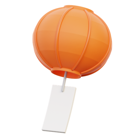 Chinese Lantern  3D Icon
