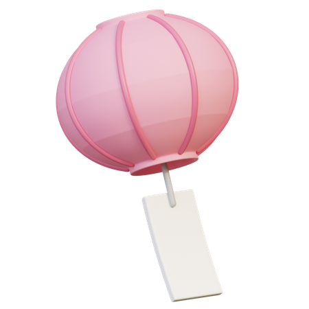 Chinese Lantern  3D Icon