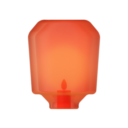 Chinese Lantern  3D Icon