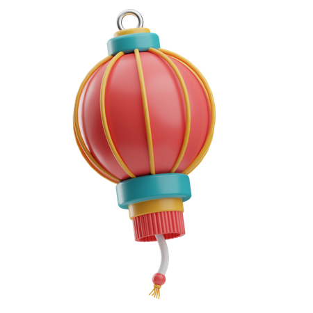 Chinese Lantern  3D Icon