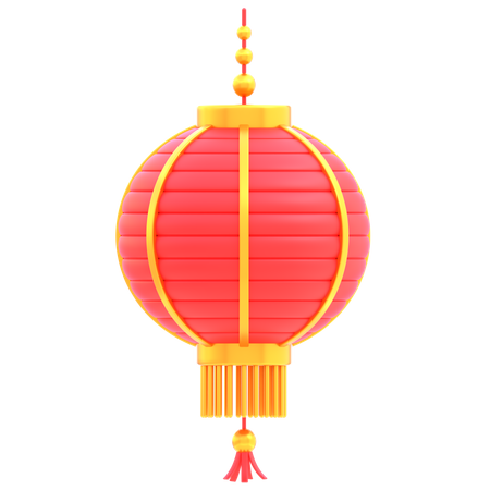 Chinese Lantern  3D Icon