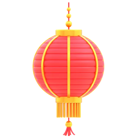 Chinese Lantern  3D Icon