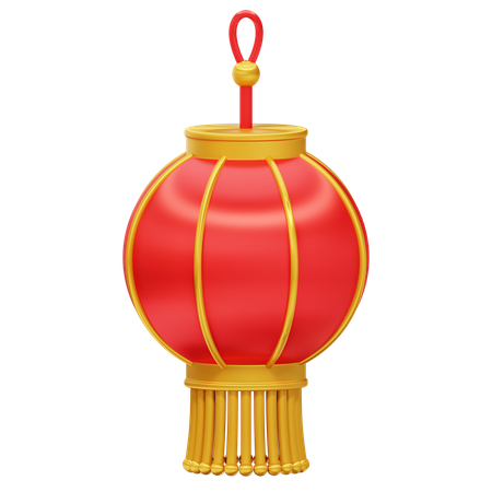 Chinese Lantern  3D Icon